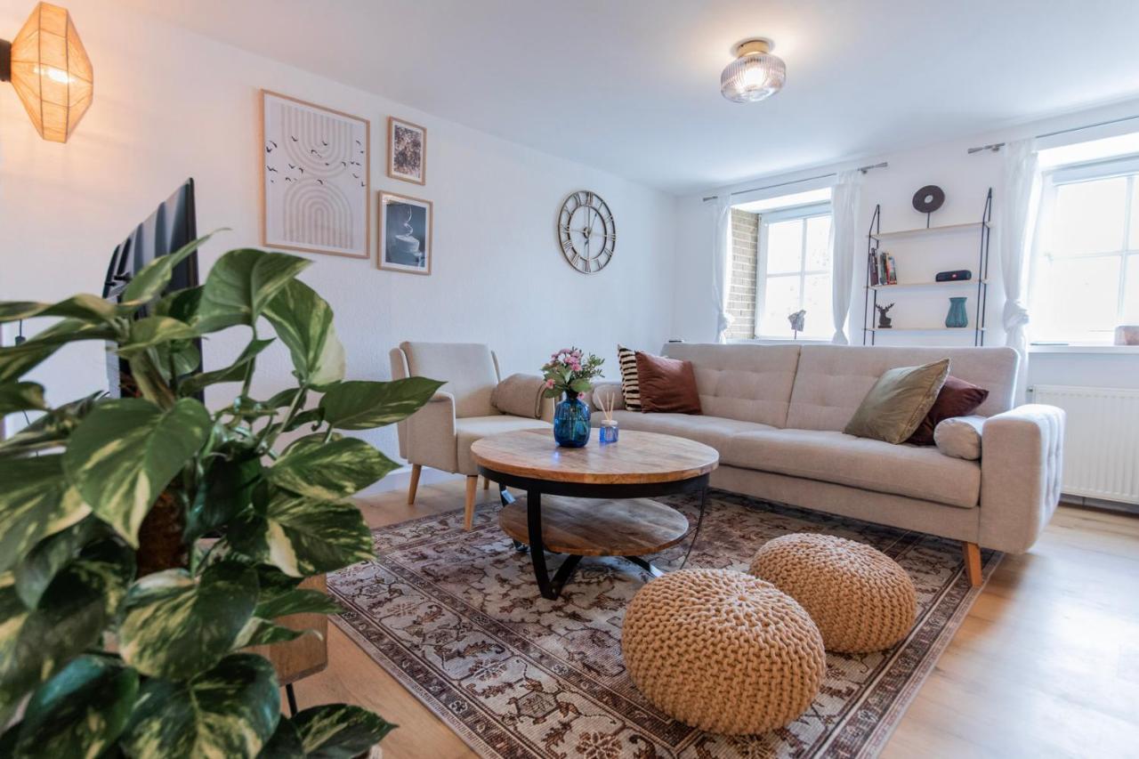 Cozy I Hochwertig Eingerichtet Netflix Parkplatz Nespresso Apartment Longkamp Bagian luar foto